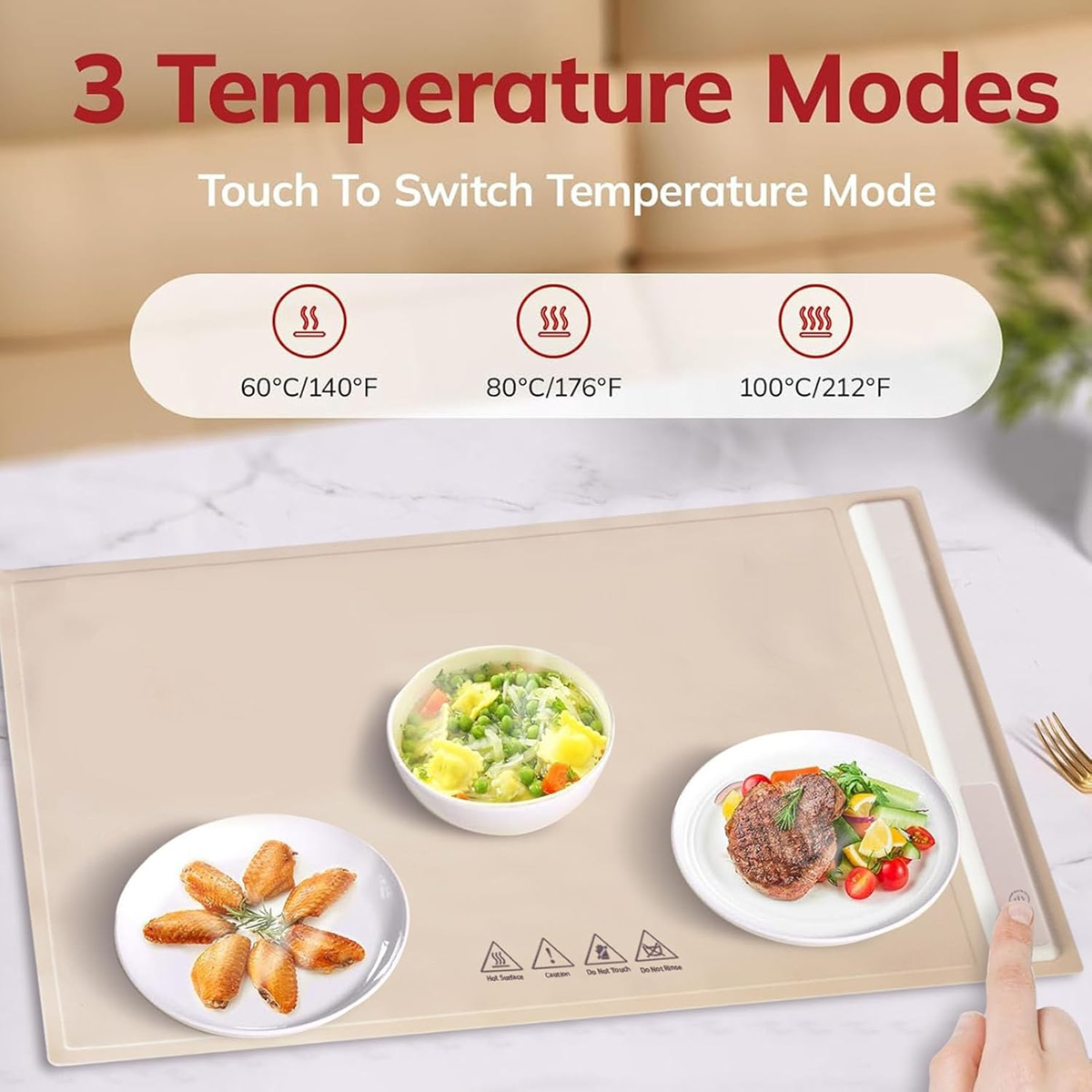 ThermaMat™ – Intelligent Food Warmer